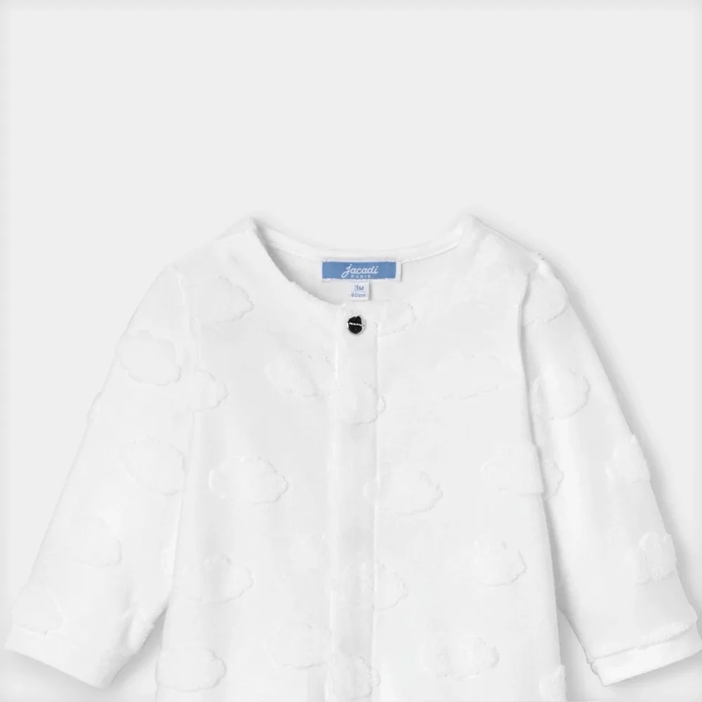 View 3 - Baby boy little cloud pajamas