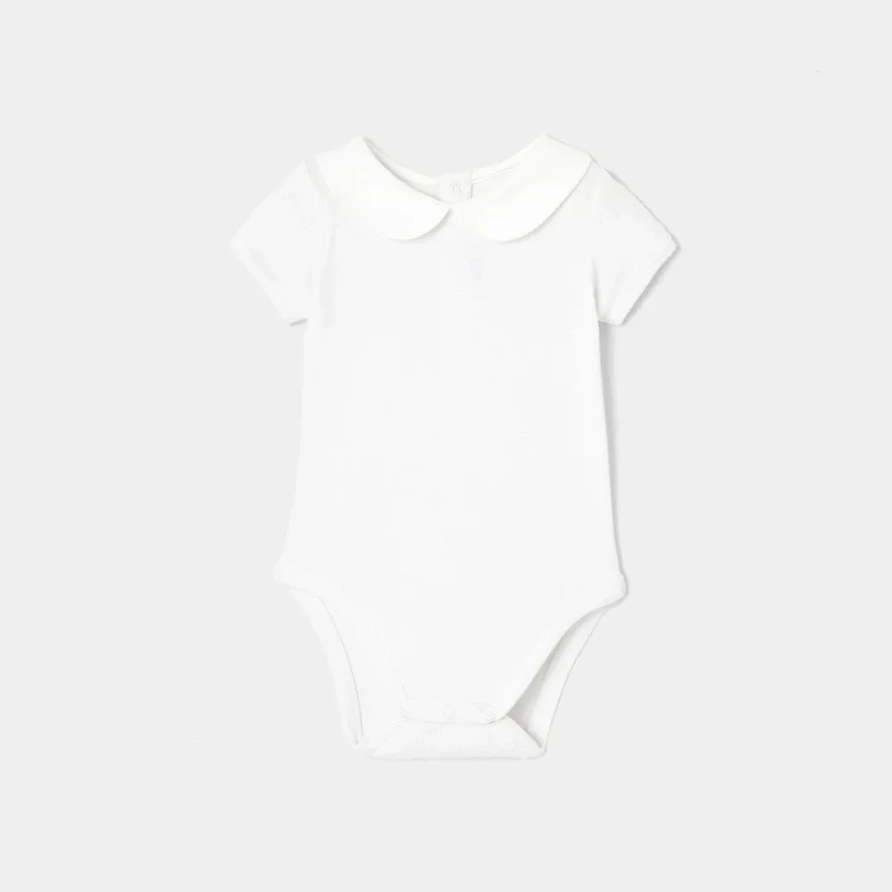 View 1 - Baby girl short sleeves  bodysuit