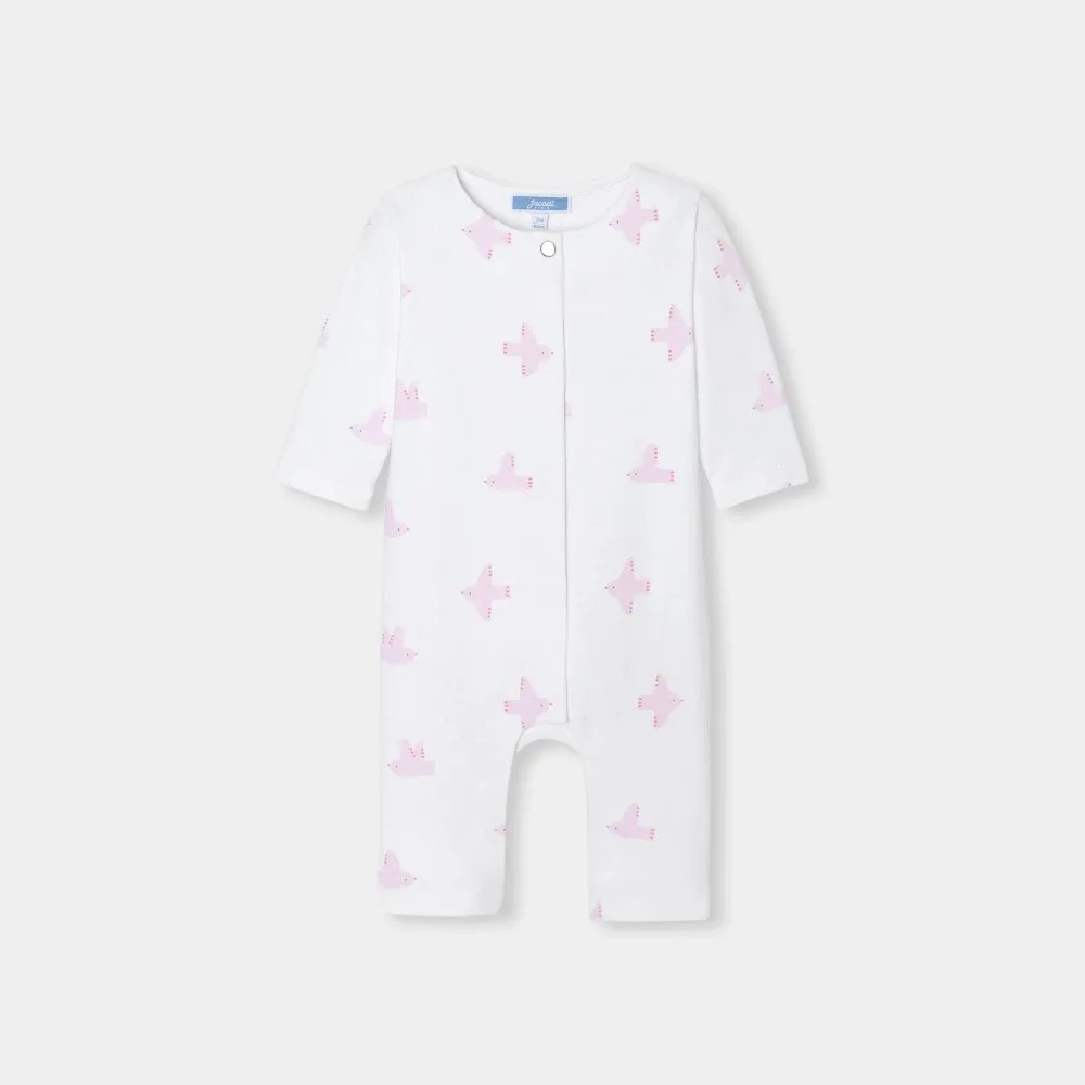 View 1 - Baby girl jumpsuit in interlock