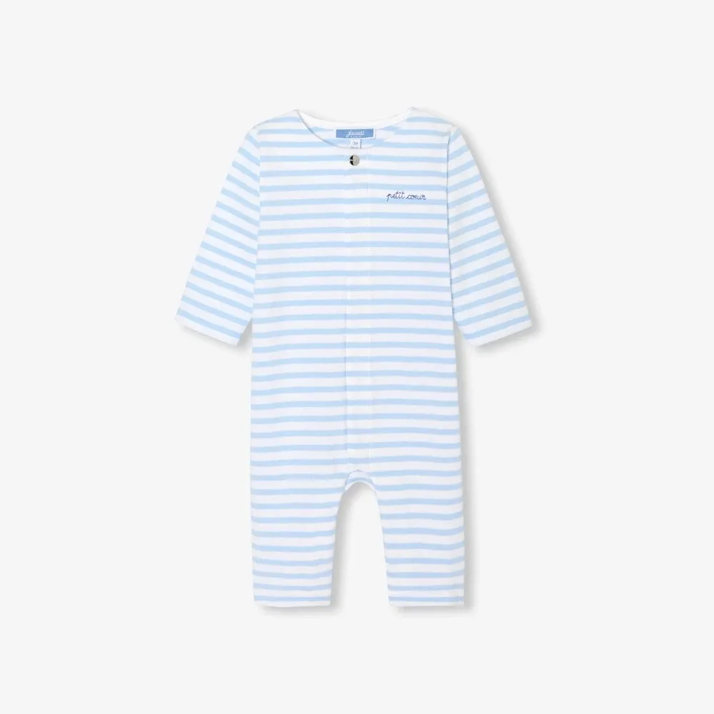 View 1 - Baby boy jumpsuit in jersey