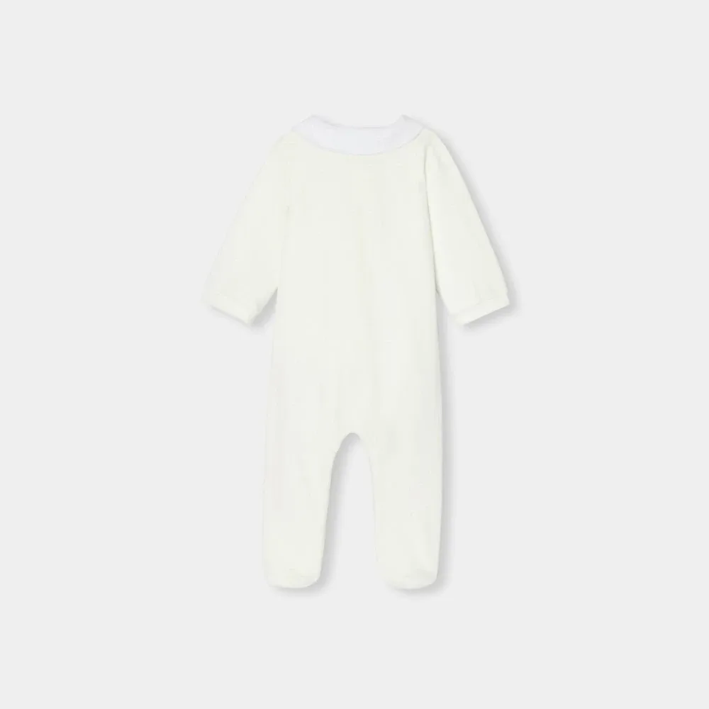 View 2 - Baby velvet pyjamas